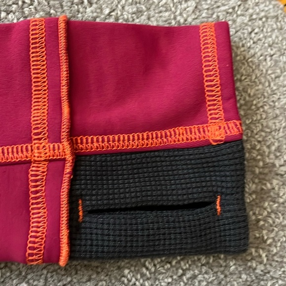 Title Nine 1/4 Zip Athletic Pullover Magenta Pink Long Sleeve Top Size S - Picture 7 of 10